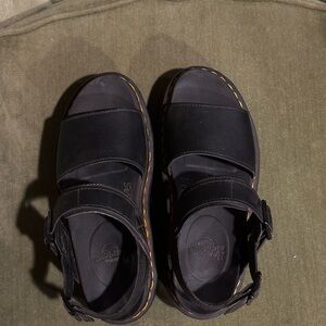 Dr. Martens Black Platform Sandals